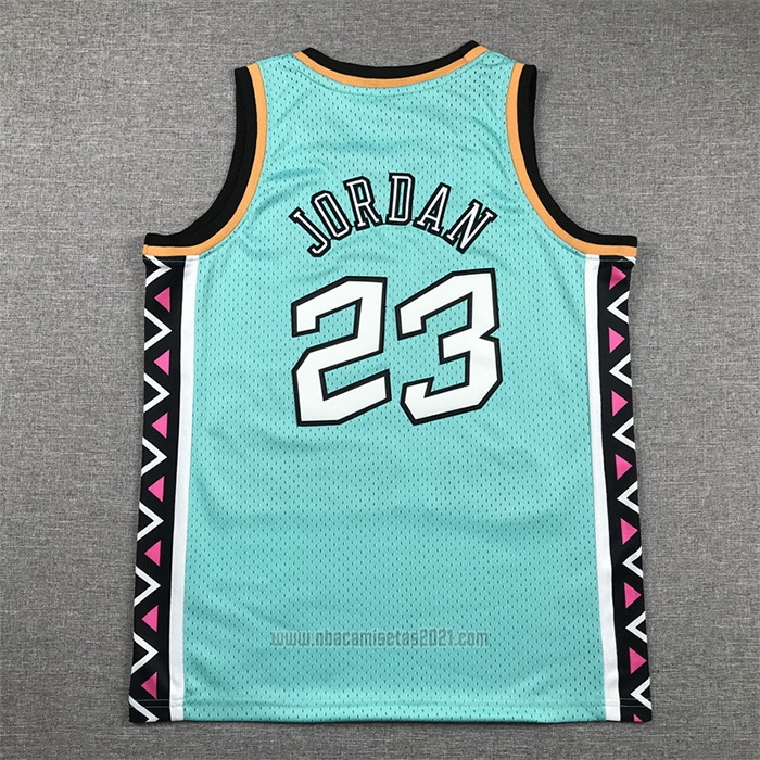 Camiseta Nino All Star 1996 Michael Jordan #23 Verde